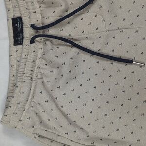 Public Record Standard Fit Mens Sweat Shorts Boat Anchor & Print Size Medium